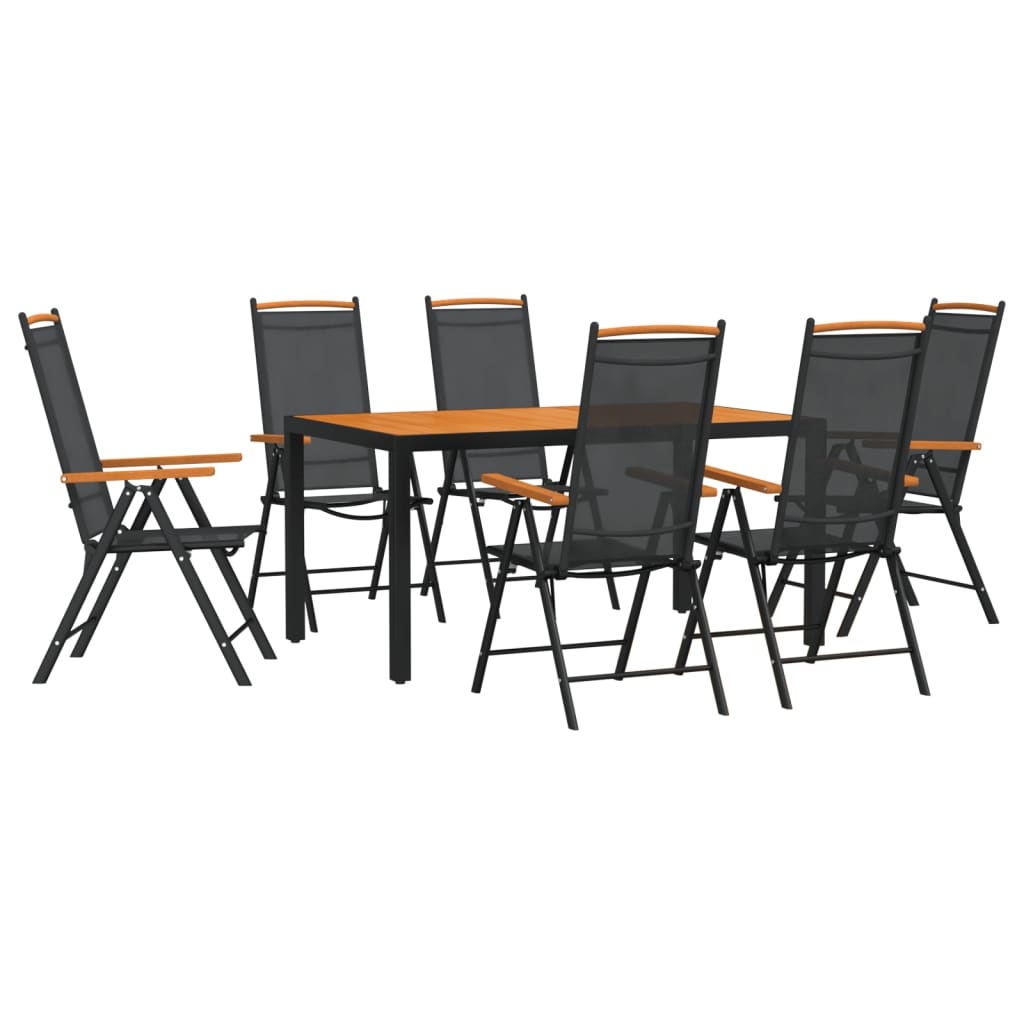 Ensemble table et chaise de jardin en aluminium 6 personnes | Siena