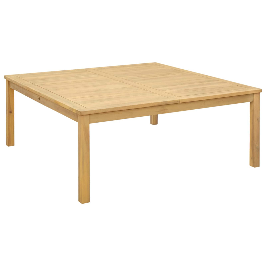 Table basse de jardin d'extérieur en bois d'acacia | Volterra