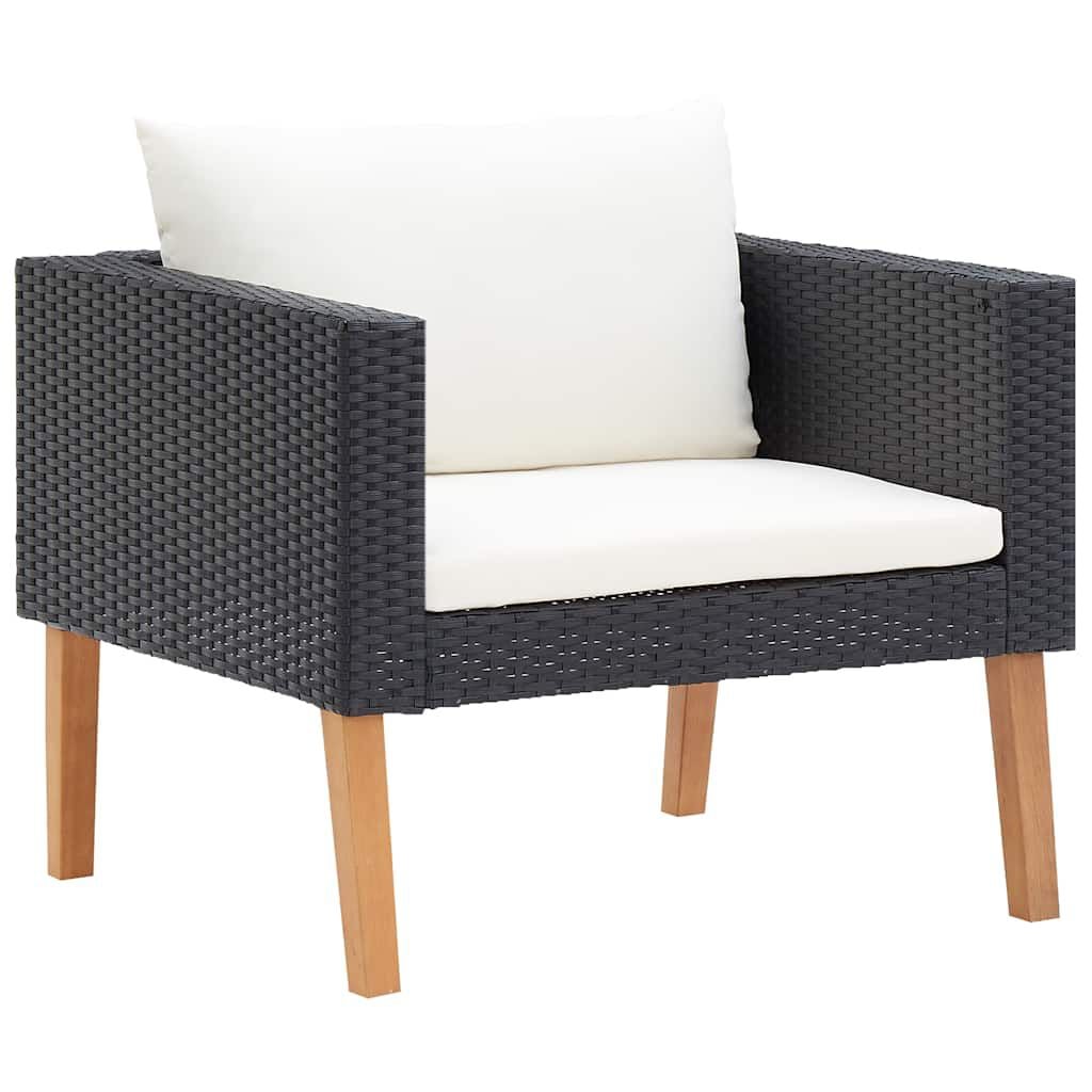 Fauteuil de jardin confortable en résine tressée | Capri