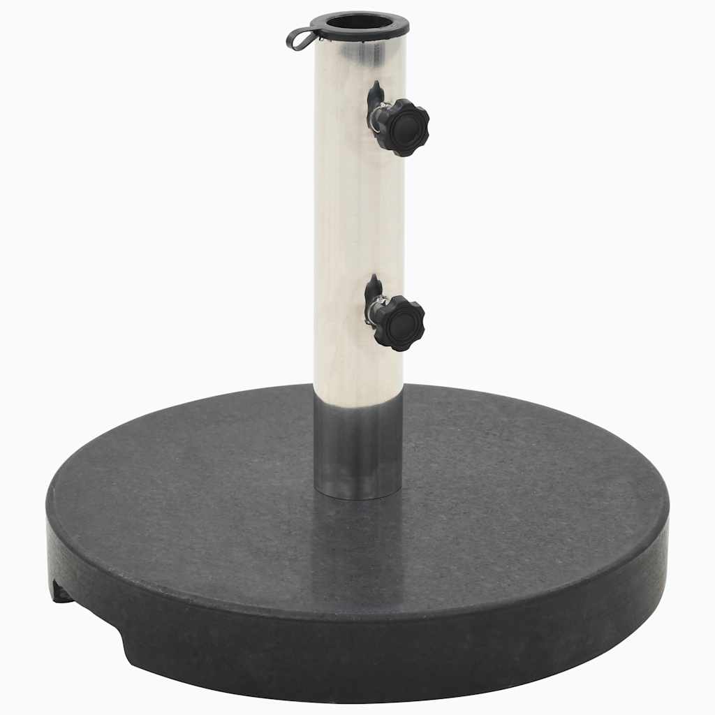 Socle de parasol rond en granit massif 20kg | Etna