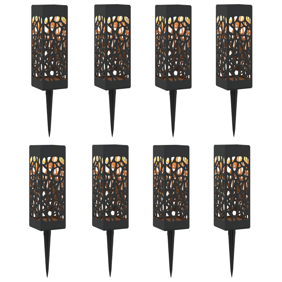 Lampes solaires extérieures à piquer de sol | Stella