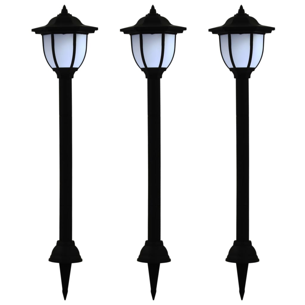 Lampe solaire de jardin LED en lot de 3 pcs | Aura