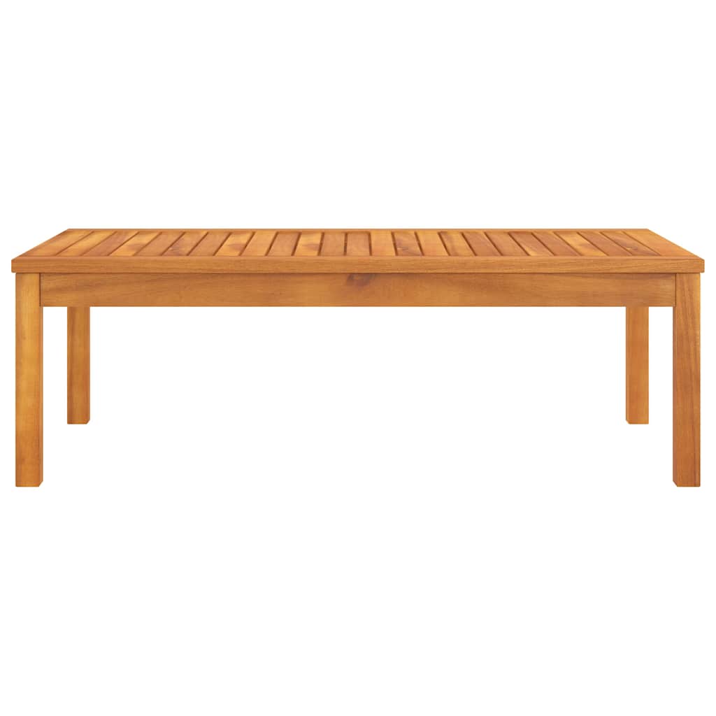 Table basse de jardin en bois d'acacia massif | Lucca