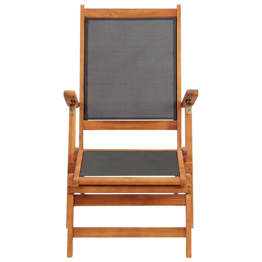 Chilienne en bois d'acacia massif pliable | Chili