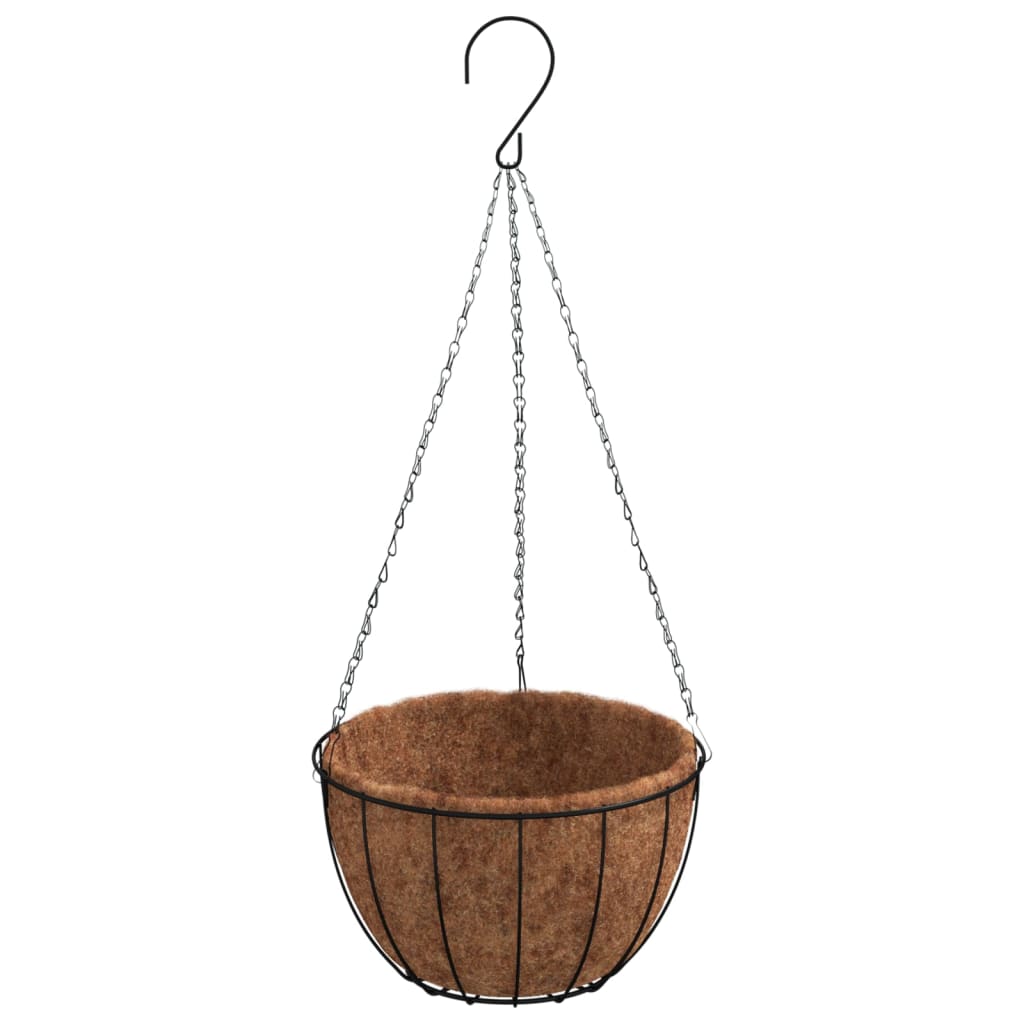 Pot de fleur extérieur suspendu panier coco, lot de 4 | Siracusa