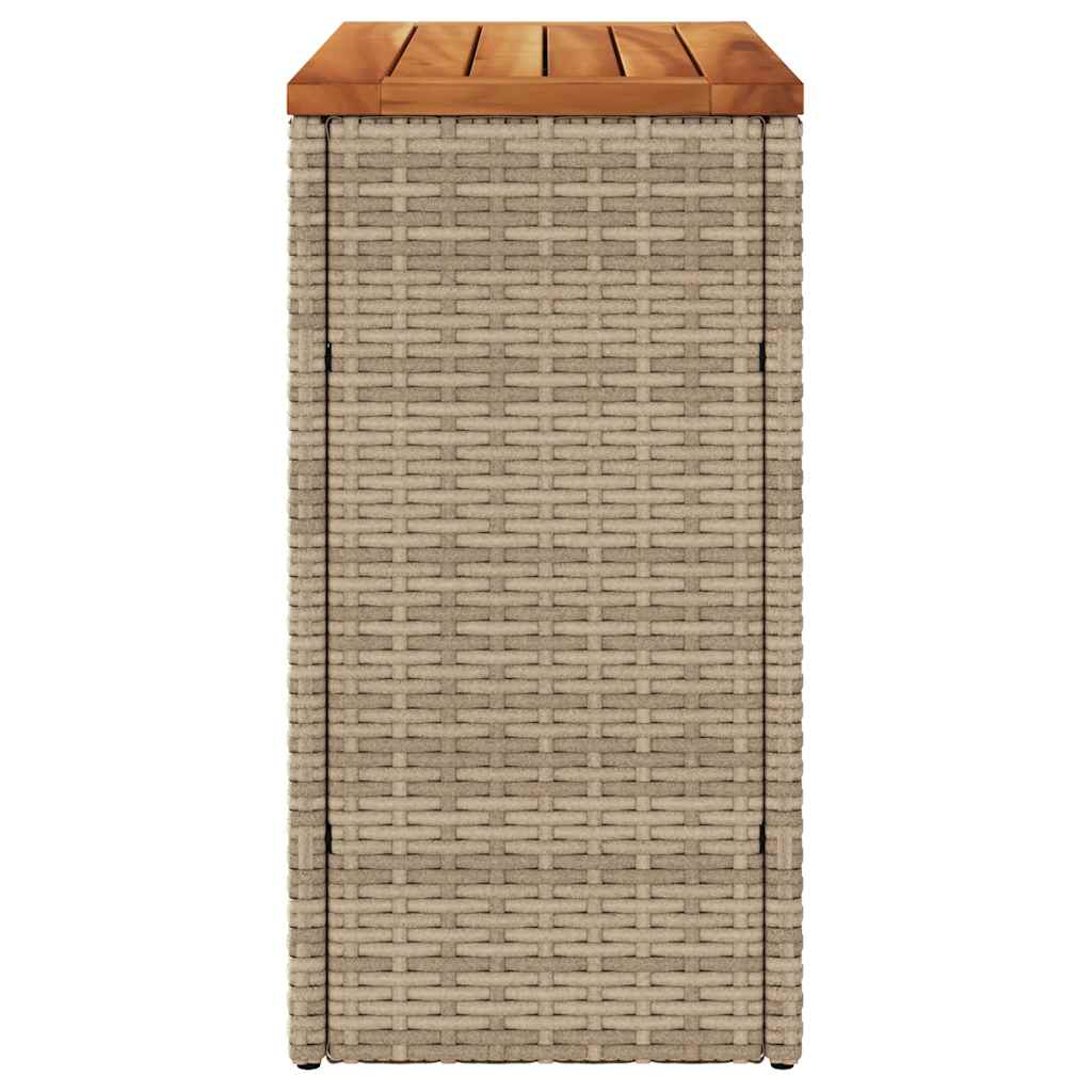 Table d'appoint de jardin design en résine, bois ou verre | Salerno