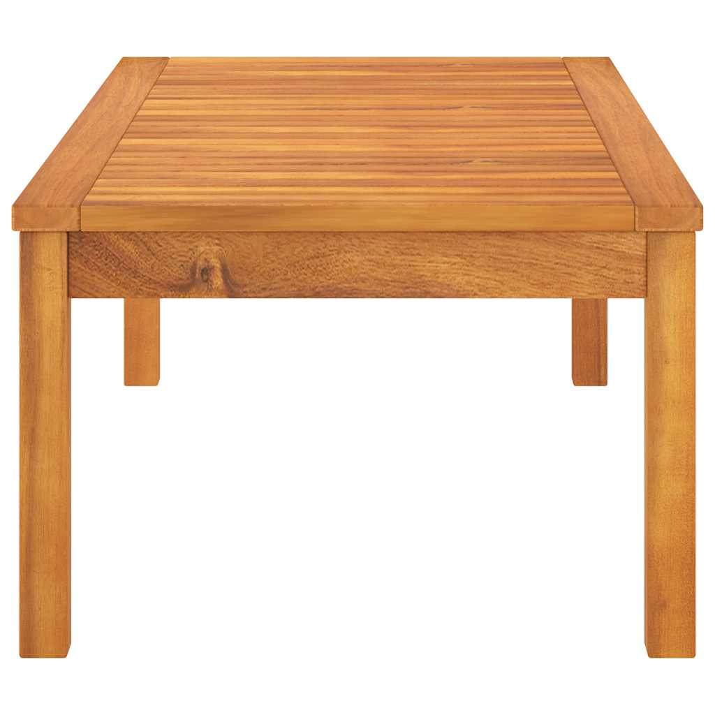 Table basse de jardin en bois d'acacia massif | Lucca