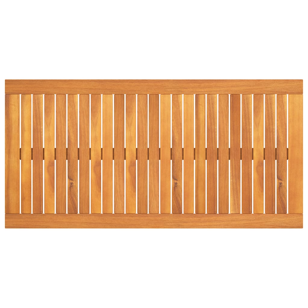 Table basse de jardin en bois d'acacia massif | Lucca