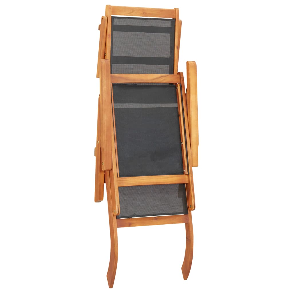 Chilienne en bois d'acacia massif pliable | Chili