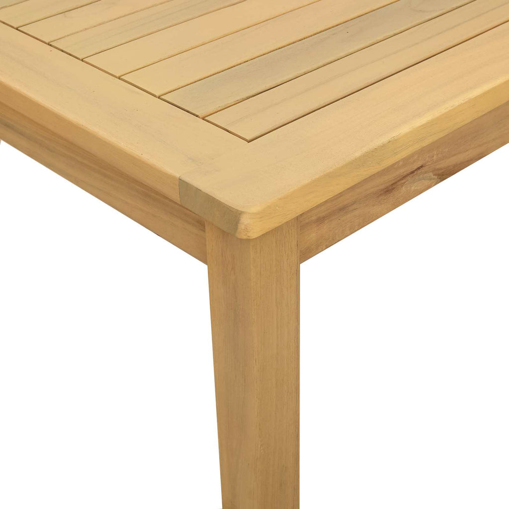 Table basse de jardin d'extérieur en bois d'acacia | Volterra