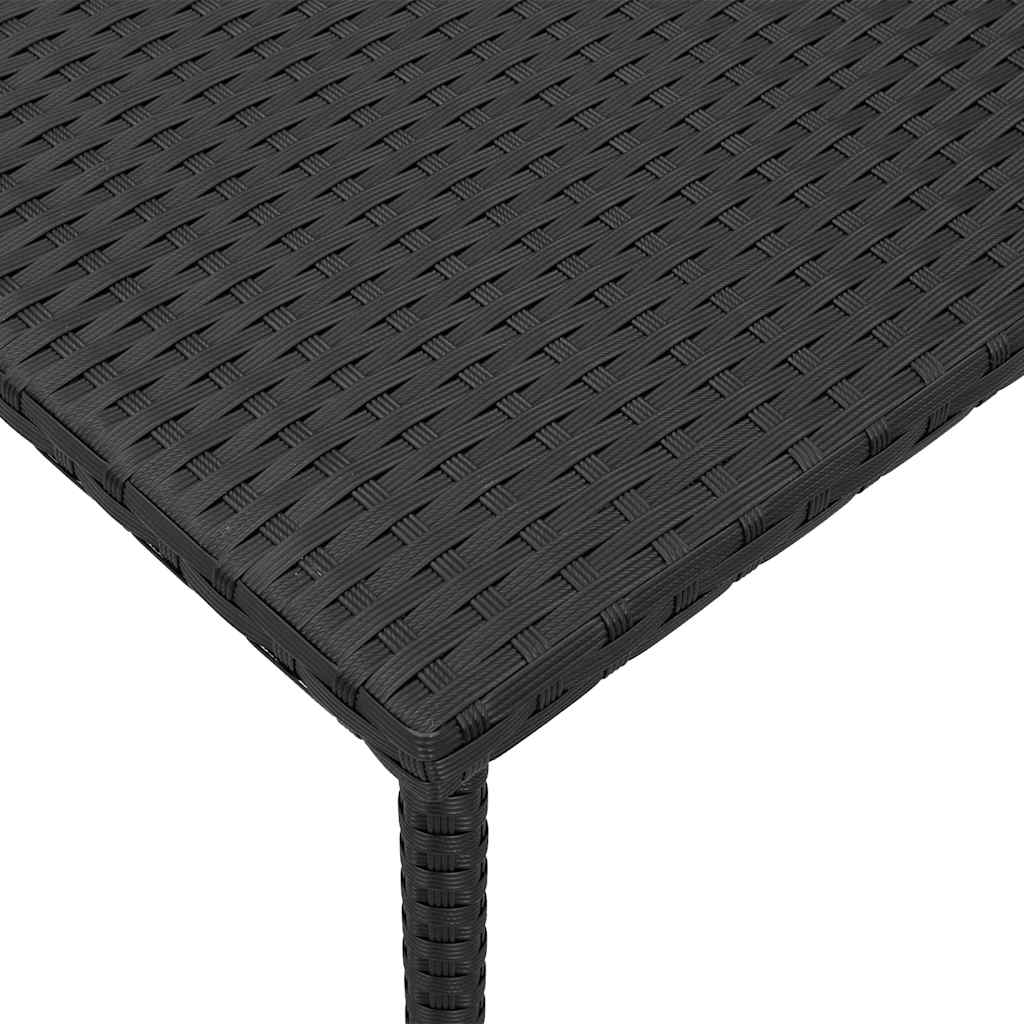Table basse de jardin en résine tressée | Como
