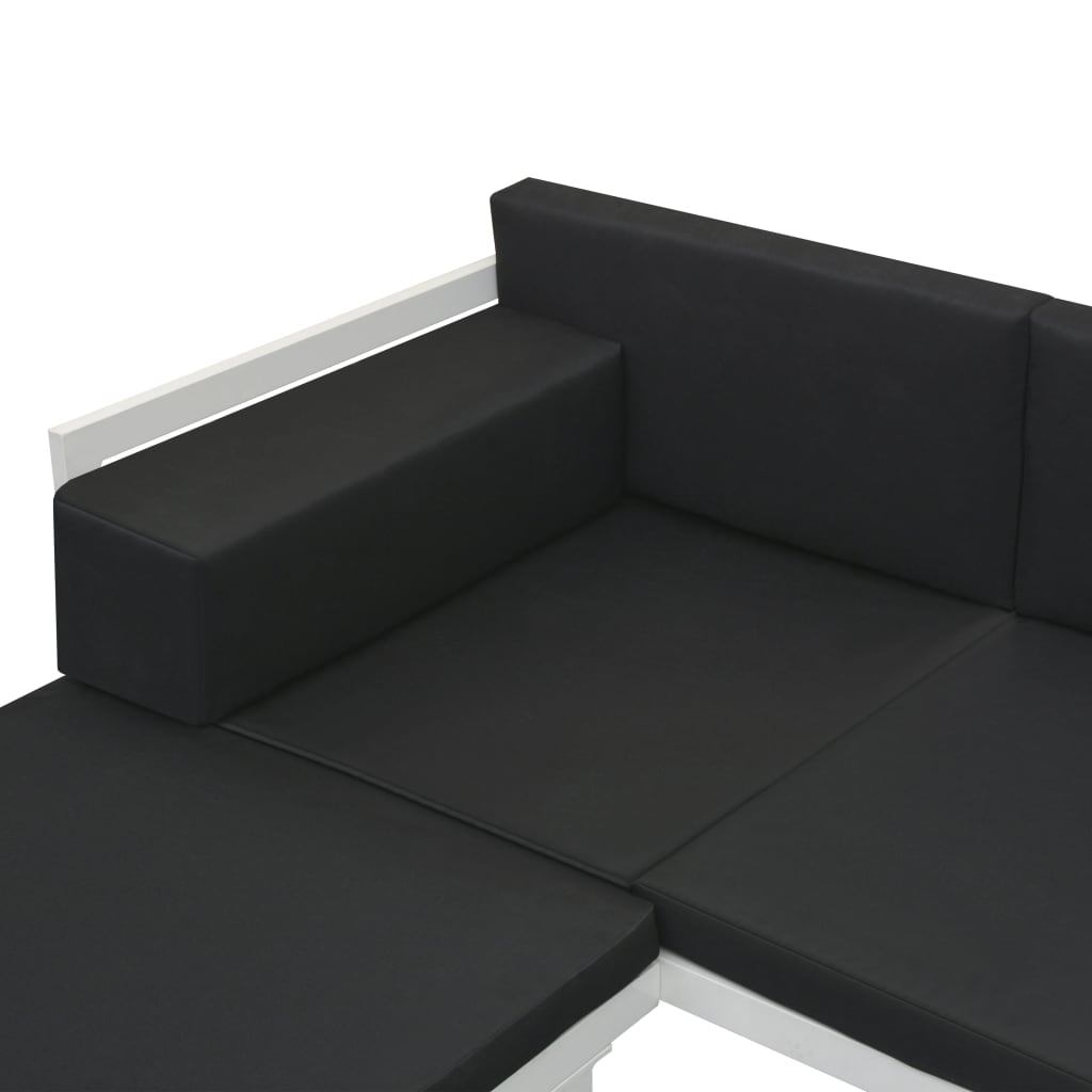 Salon de jardin en aluminium haut de gamme 7 places | Ravello