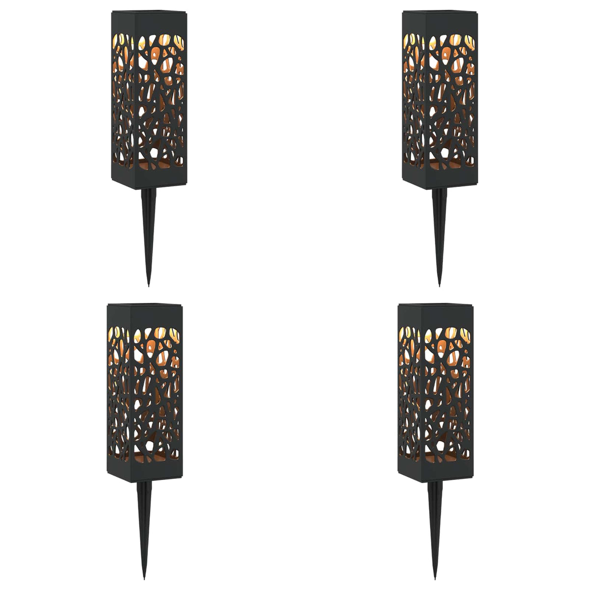 Lampes solaires extérieures à piquer de sol | Stella