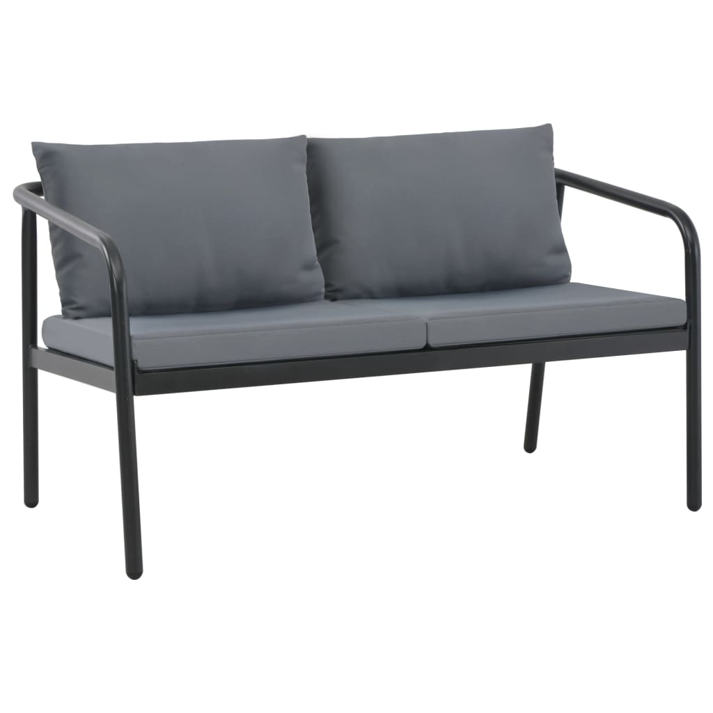 Canapé de jardin 2 places en aluminium design | Sanremo
