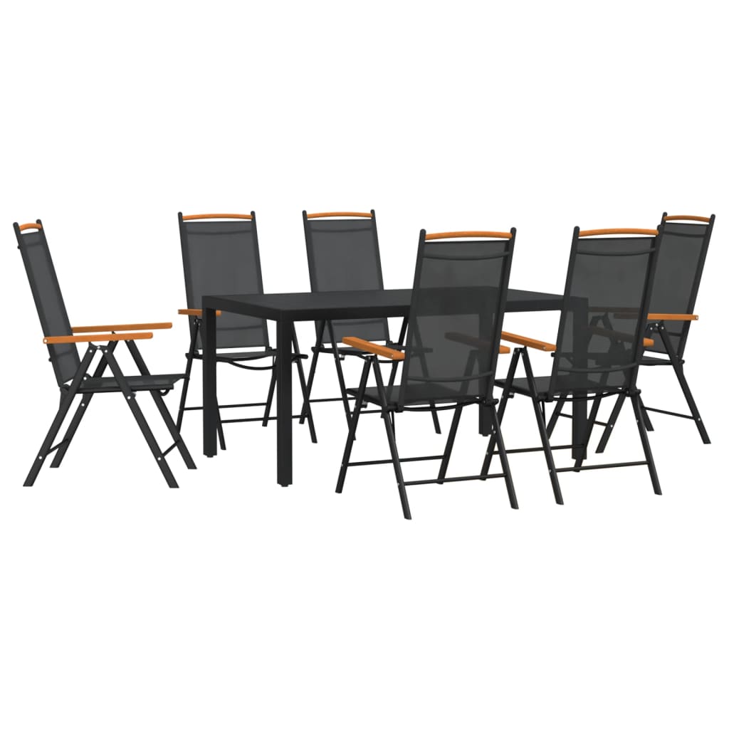 Ensemble table et chaise de jardin en aluminium 6 personnes | Siena