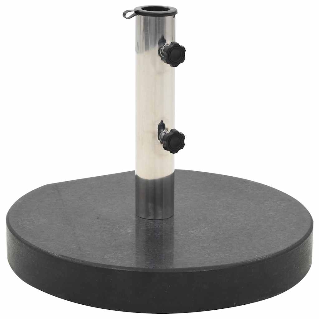 Socle de parasol rond en granit massif 20kg | Etna