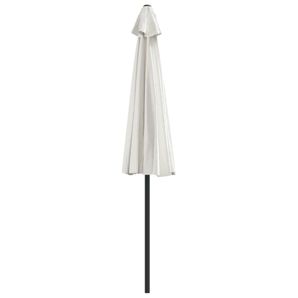 Demi-parasol de balcon rectangulaire demi-lune | Levant