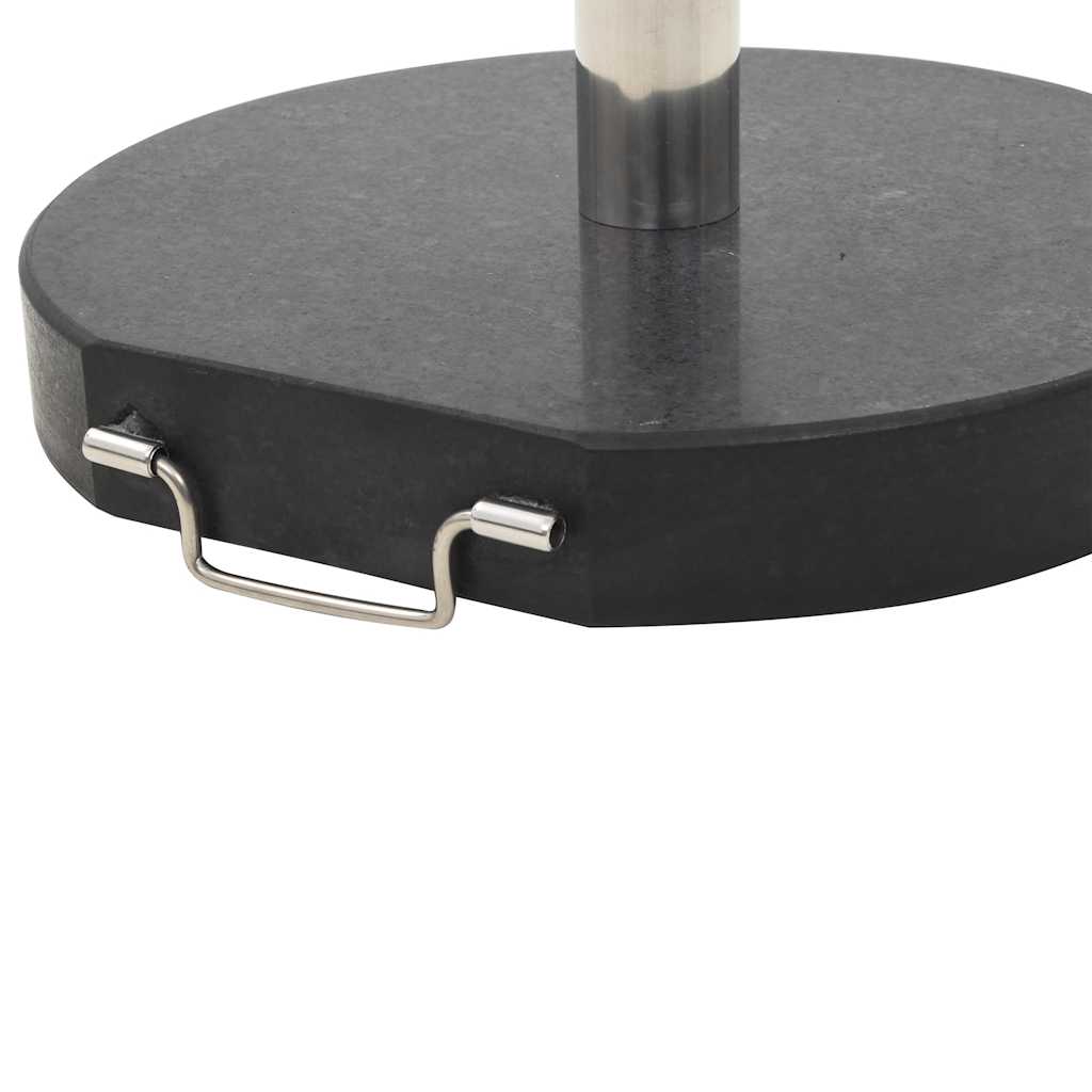 Socle de parasol rond en granit massif 20kg | Etna